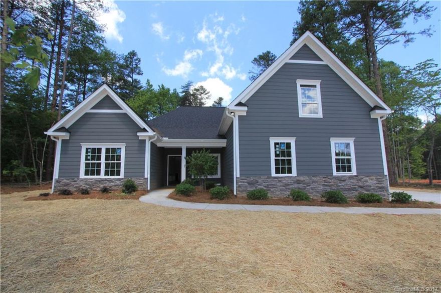 Custom built home currently under construction in East Mooresville's newest community, Brawley Woods. This home features hardwood flooring, granite countertops, upgraded cabinets, plus much more! Enjoy all of this on a full acre lot with privacy! Ability to have pool and build a detached garage! NO HOA, but covenants to protect the community. Iredell County taxes, but Mooresville Graded School District.