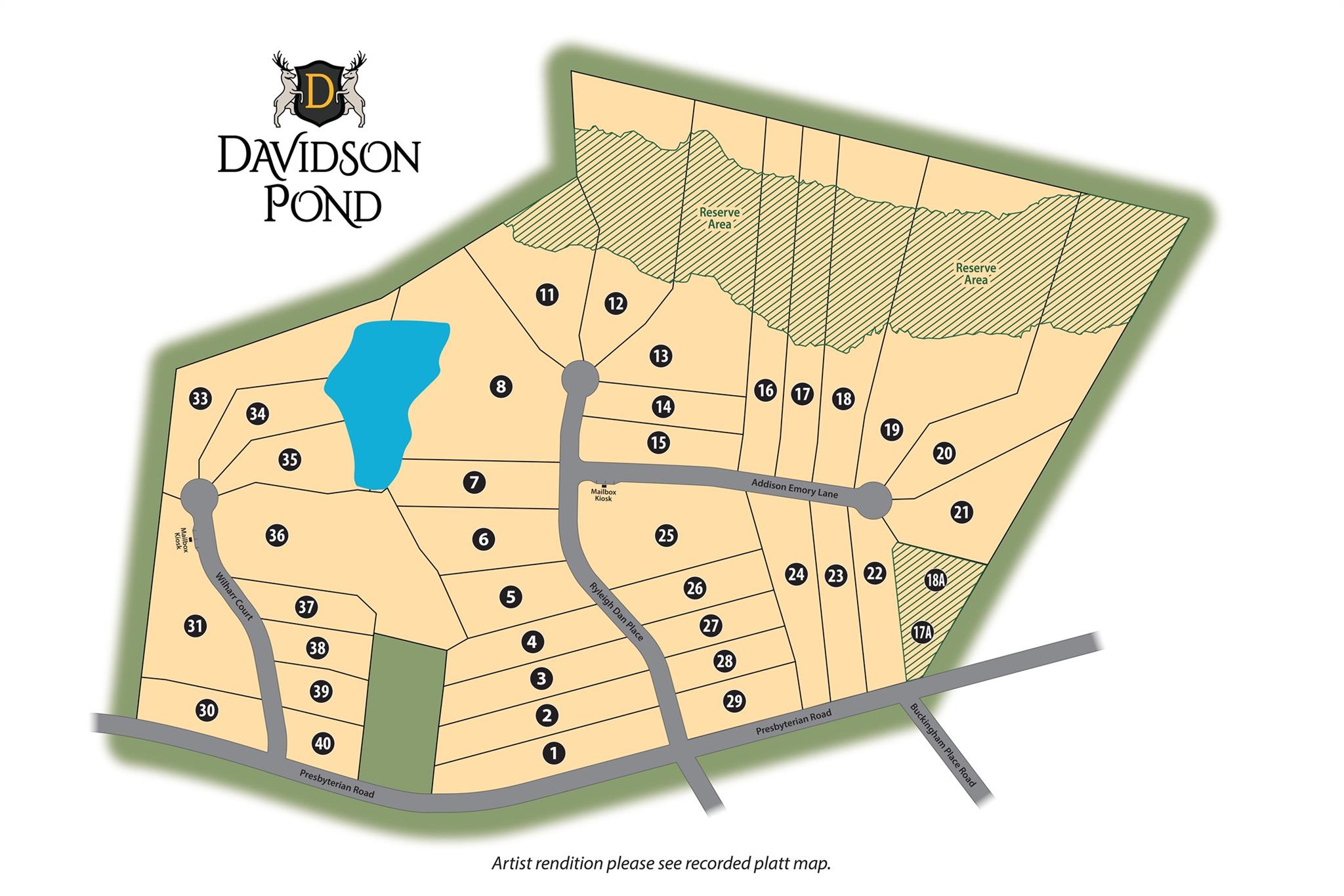 Davidson Pond - Land