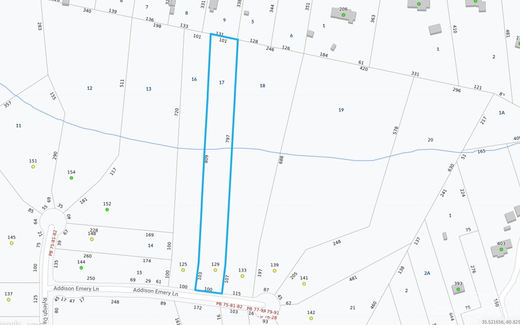 Davidson Pond - Land