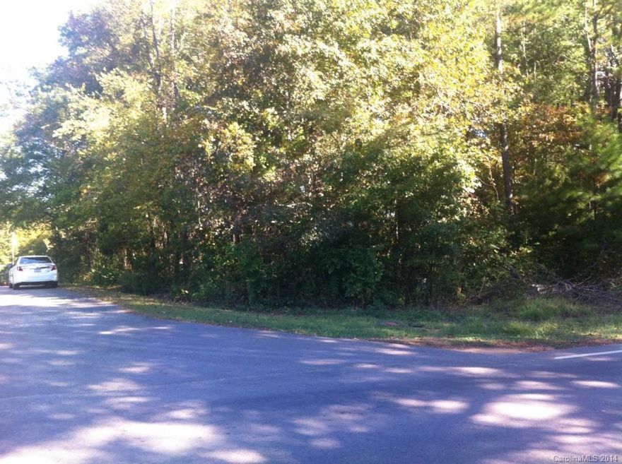 Heavily wooded lot close to shopping and resturants.