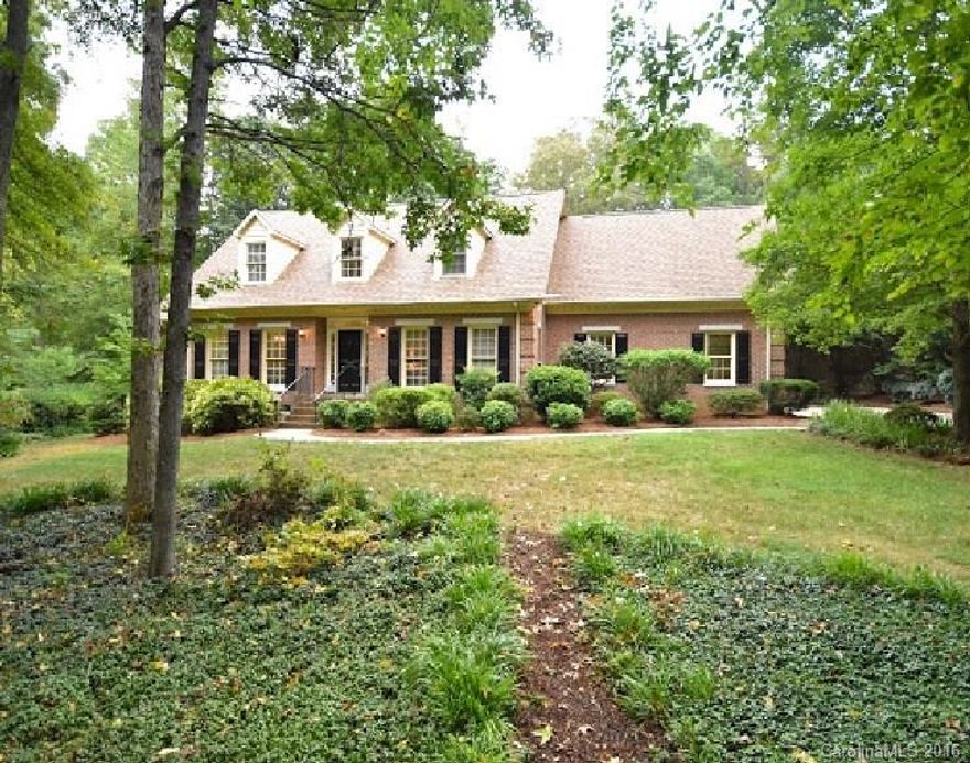 Gorgeous full brick home in an established community on secluded lot for privacy. Nearby all conveniences. Located in Davidson