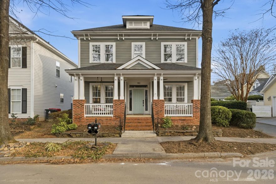 Charming Davidson home tucked away on quiet Park Forest Street, just minutes from the heart of town, and fabulously updated within the last year by the current owner. Recent improvements include a fully renovated kitchen, updated primary bedroom and primary bath, and new main-level flooring throughout, creating a fresh, modern feel while preserving the home’s inviting character.    The upper level of this home features a unique jack and jill shower and bathtub between the second and third bedrooms, plus individual en suite half baths in each bedroom.   

Step outside to an incredible backyard retreat featuring a stone patio, dedicated grilling area, and fire pit—perfect for entertaining or unwinding year-round. Enjoy abundant natural light, functional living spaces, and a layout well suited for today’s lifestyle, all in a neighborhood known for its walkability and strong sense of community.   

Residents also enjoy access to a community white sand beach and dock , adding a true Lake Norman lifestyle element just moments from home. Convenient to Davidson College, greenways, parks, restaurants, and shops, with easy access to Lake Norman, I-77, and the Charlotte metro area. This is a rare opportunity to enjoy turnkey living in one of Davidson’s most desirable locations.