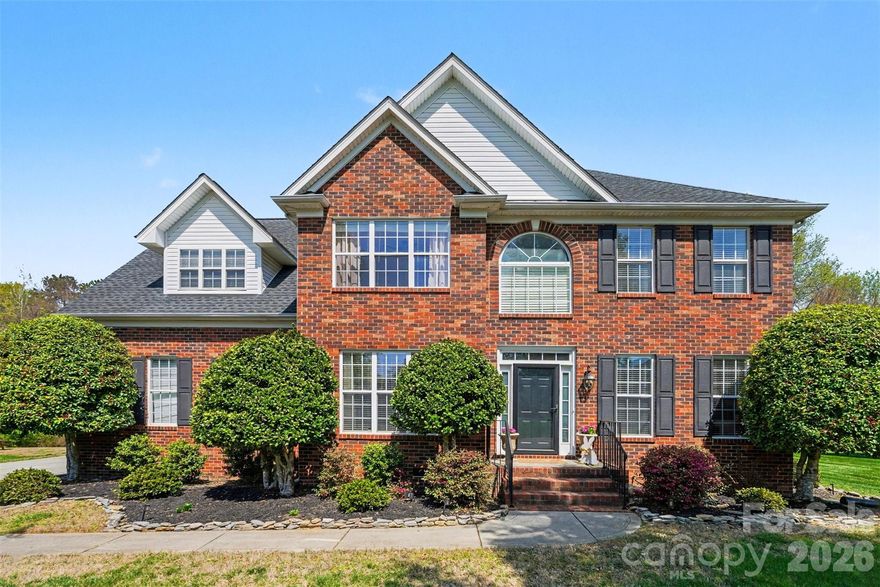 Welcome to 6104 Pumpernickel Lane, where timeless charm meets everyday comfort in one of Union County’s most desirable communities—just minutes from Charlotte. Located in the highly regarded Weddington School District, this beautifully maintained home offers the lifestyle today’s buyers are searching for.

Set on a generous .41-acre lot, this home is tucked into a picturesque all-brick neighborhood within close proximity of Wesley Chapel Elementary. From the moment you come inside, you’re greeted by a light-filled, open floor plan designed for both connection and comfort. Spacious living areas, a cozy gas fireplace, and a private home office with French doors create spaces that adapt effortlessly to work, relaxation, and entertaining.

The heart of the home flows seamlessly to a fenced backyard, perfect for gatherings, play, or quiet evenings outdoors. Upstairs, retreat to a spacious primary suite with a large walk-in closet, alongside three additional bedrooms and a generously sized bonus room currently used as a bedroom—ideal for a growing household, guest space, or media room.

Thoughtful updates provide peace of mind, including a new roof (2024), HVAC (2019), tankless water heater, full hardwood floors, upgraded stair railings, and a two-car garage with ample storage.

Beyond the home, residents enjoy community amenities such as a pool, nature trails, and a basketball area, all conveniently located near Wesley Chapel Village, Waverly, and Rea Farms for shopping, dining, and entertainment.

This is more than a house—it’s a place to settle in, grow, and enjoy the best of Union County living.