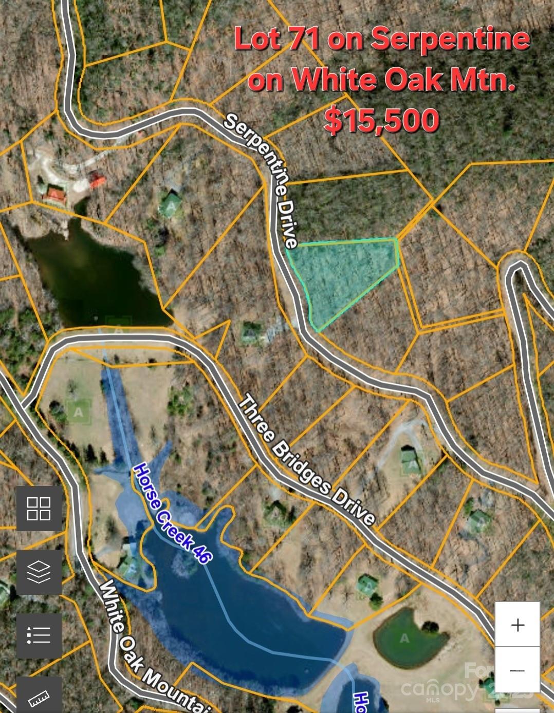 White Oak Mountain - Land