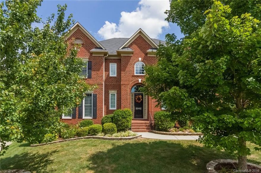 Just reduced $20K in time for Holidays. Close & move in before New Years! Stunning Basement home in Cul-de-Sac! Huge Kitchen w/ granite tops, center island & built-in desk. Greatroom w/ bricked lined fireplace & built-ins. Mudroom off garage & side porch, ideal location! Elegant Dining & Living room w/ lots of molding. Plantation Shutters on 1st. Master w/ double trey, beautiful bath w/ skylight + retreat. Media/game room. Unfinished basement waiting to be explored! Huge deck & Fenced Yard