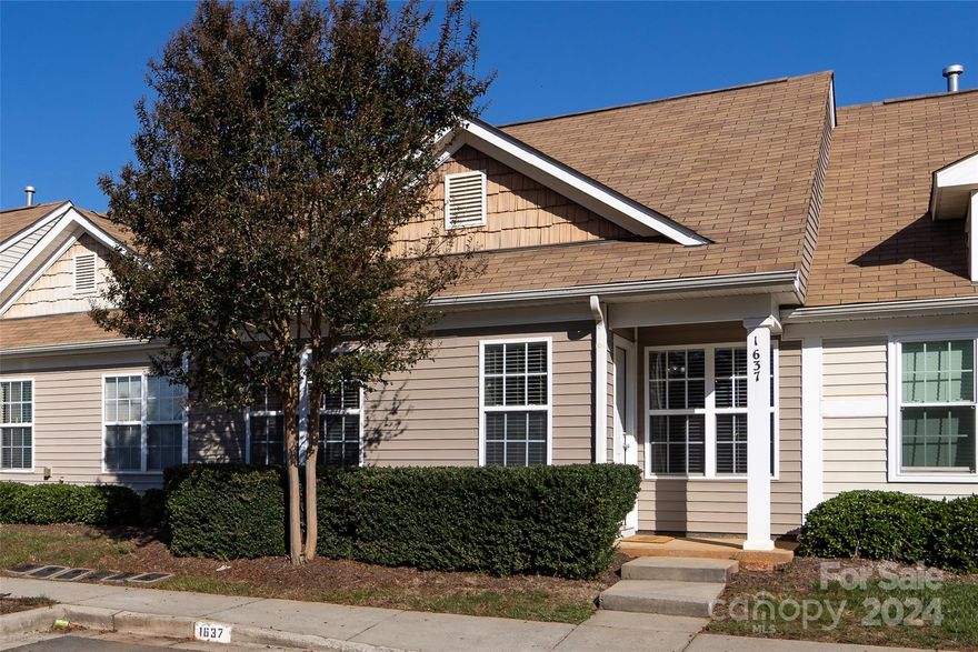 Cozy townhome tucked in prime Indian Land location! 3 Bedrooms with 2 full baths! Amazing find with 2 bedrooms on the main level and the private primary suite upstairs! Great open floor plan into the white bright Kitchen with stainless appliances and breakfast bar! Primary suite features vaulted ceilings, great closet space and storage options!  Enjoy the privacy of the backyard patio area! Unwind, entertain or let your dog out in this great space! Pool and playground steps away in the community! Close to all the new shops, schools, movie theater and restaurants! Costco and Target coming to Indian Land next year!!

HVAC replaced 6/2023