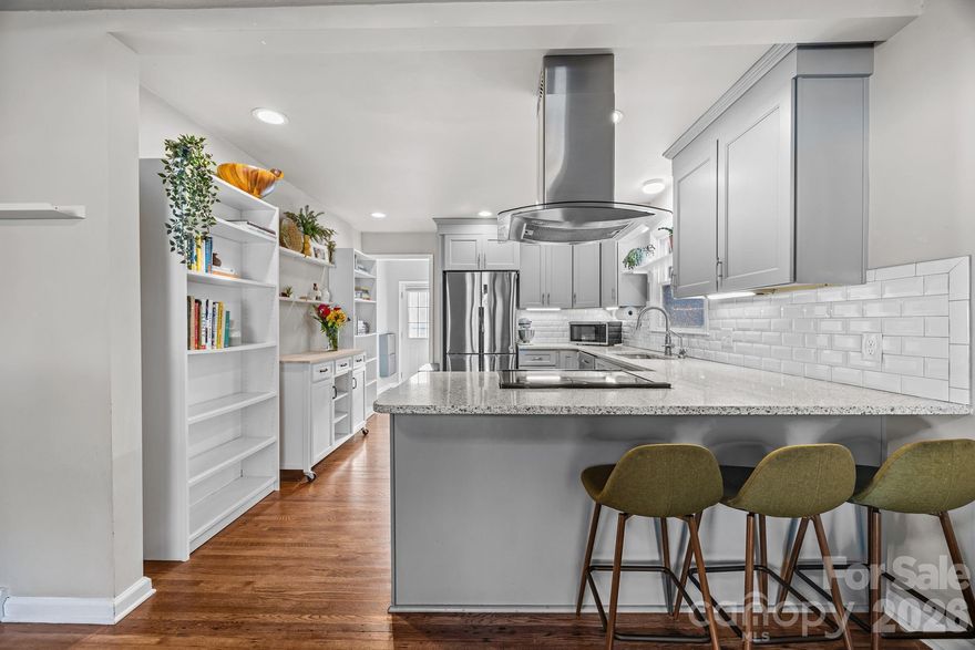 Beautifully updated full-brick ranch in the trendy Oakhurst neighborhood, walking distance to the elementary school, coffee, gym, nail salon, and restaurants. This 3-bedroom, 2-bath home is truly move-in ready, offering a renovated kitchen, new HVAC system, newer water heater, and fresh paint inside and out. The updated bathroom and thoughtfully designed one-level layout create an inviting living space. Enjoy outdoor living in the spacious backyard with deck—perfect for entertaining. An exceptional opportunity in a growing Charlotte location with convenient access to parks, local dining and shopping along Monroe Road. Uptown Charlotte, Plaza Midwood, and Cotswold just minutes away!