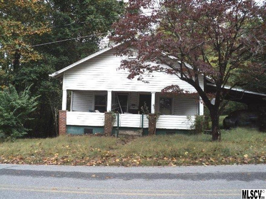 This home sits on a large lot with out building....0.80 Acre. House needs some work.