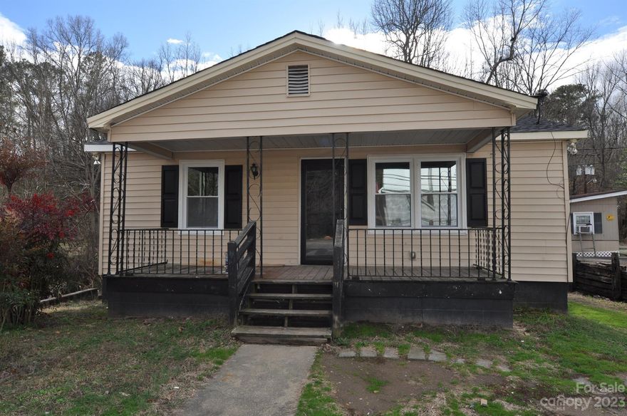 This charming bungalow features two bedrooms and one bath. 840 remodeled square foot home has hardwood floors in the living room and both bedrooms. New LVT flooring in the bathroom and Kitchen.  New countertops and sink in the kitchen with plenty of counter top space and cabinets. Roof is less than two years old.  Hot water heater is new.  New insulated windows.  Interior of the home has been freshly painted and crown molding installed.  Convenient to down town Chester, restaurants and shopping. Convenient to Rock Hill, Charlotte and Columbia.  Lets make this darling bungalow your new home.