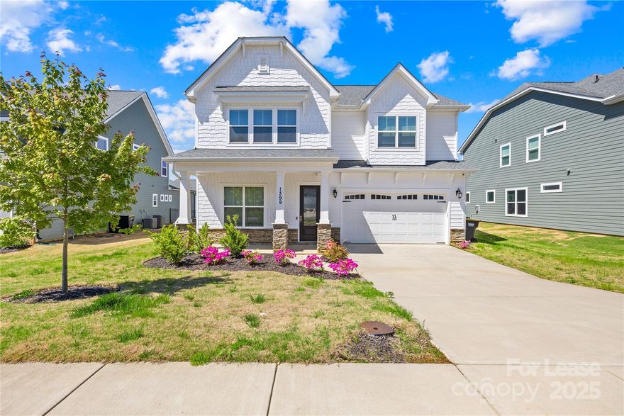 This beautiful 5-bedroom, 3.5-bath, two-story home in the desirable Wildbrook community offers 3,664 sq. ft. of living space, a 2-car garage, and a move-in ready opportunity. Built in 2022,

It features an open-concept main floor with a guest suite, private office, formal dining, family room with fireplace, gourmet kitchen, and powder room. Upstairs offers a large loft, a luxurious primary suite, three additional bedrooms, a full bath, and a laundry room. The chef’s kitchen includes white cabinets, granite counters, a large island, stainless steel appliances, gas cooktop with hood, double oven, and walk-in pantry. Enjoy the backyard with a covered patio and white railing.  

Tenant covers utilities; HOA, fridge, washer, dryer included. Max 2 pets. Credit check, 1-year lease, no subleasing.