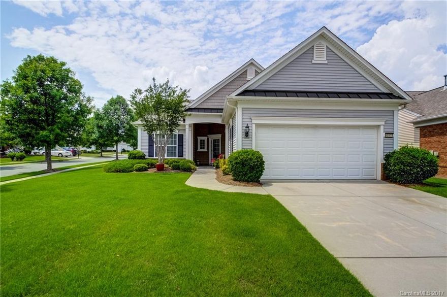 Surrey Crest with Spacious Great Room with Hardwood,Ceramic Log Fireplace and Built-In’s. Gourmet Kitchen with Granite Counters, Hardwoods, Stainless Steel Gas Appliances, Pantry, & Breakfast Nook. Crown Molding & Ceiling Fans Throughout. Sunroom with Ceramic Tile Leading to 3 Season Room. Owner’s Suite with Tray Ceiling, Dual Sinks, Walk-In Shower, Tub, & Walk-In Closet. Double Doors Leading to Office/ Third Bedroom. Laundry Room with Cabinetry. 55+ Active Adult Community