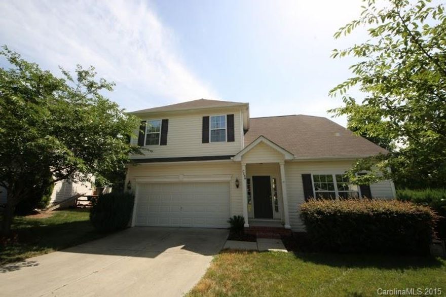 Beautiful 3 BD/2.5 BA home on cul-de-sac lot with plenty of upgrades and amenities. Home features master on main w/ large walk-in closet, walk-in closets throughout, large open kitchen with granite counter tops, loft style bonus room overlooking great room, pass through fireplace, and fenced back yard. Neighborhood is near parks, walking trails, playgrounds, rec area, lake access, a golf course, lake access, and Tega Cay Beach and Swim Club.