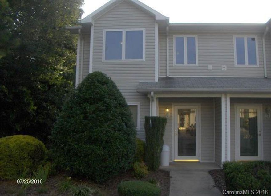 A rare find 2 bedroom and 1.5 bath town home in a great location and great neighborhood! Completely renovated end unit town home! This unit has been updated with added engineered hardwood flooring, tiled kitchen and bathrooms, and added back splash to kitchen. Nice deck with privacy views. Brand new heating and air unit. Very large walk in closet with plenty of storage in master bedroom. Laundry room located on second floor with bedrooms very convenient, washer and dryer included with sale!