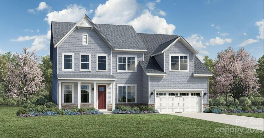 Beautiful Designer Showcase home in new construction neighborhood! Great location near Ballantyne! This is a "TO BE BUILT" home. Still time to personalize this home and make changes by selecting all of your structural options as well as interior design finishes. Price does not include any upgrades. First floor office can be converted into first floor guest bedroom with full bath. Visit our new design studio to upgrade your interior options. Open floorplan featuring great room with casual dining area leads out to lovely, fully sodded backyard. Primary bedroom with spa like bathroom with separate shower and free standing tub located on the upper level. Three additional bedrooms and two full bathrooms located on the 2nd floor along with a loft. Laundry Room is conveniently located on 2nd floor. Make this stunning home yours today!