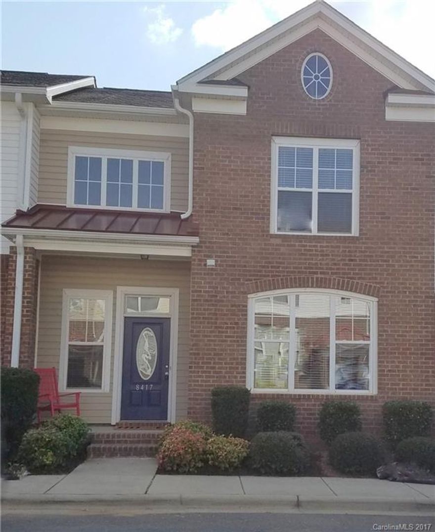 Everything you're looking for! Whether it's your first home or your last, this home has it all. Freshly painted with new hardwood laminate floors and new carpet. Just add your personal touches to make this your own!  Bright and full of light , the open floorplan features a large great room, a dining room and a cook's kitchen with all appliances. Upstairs are two spacious bedrooms with walk in closets and two full baths. An upstairs laundry  with washer & dryer will make living here a pleasure!