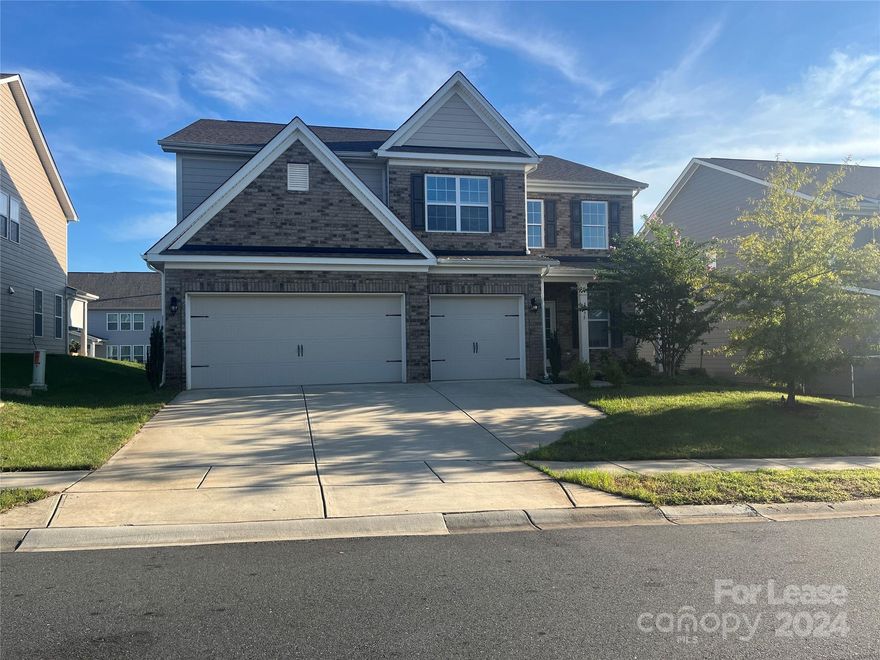 This well maintained 2 story home boast open & bright floor plan, fully applianced eat-in gourmet kitchen with center island, stainless appliances, granite counter tops & large pantry. Dining Room, Living room with fireplace. Primary suite with ensuite bath & large walk-in closet, addition bedrooms are also spacious w/ lots of closet space. Washer/Dryer also included, Whole house water filtration system, 2 car garage, open level lot w/ outdoor swing on the patio, vegetable beds and much more. Close to local shops, restaurants and highways for easy access & commute in and around the Charlotte Metro areas. Available for October 7th occupancy and Pet Friendly with $200 Pet Screening Fee, plus additional $25/month -per pet. Tenants responsible for all utilities & basic tenants insurance. Deposit is dependent on application.  All fees, deposit and 1st month’s rent will be due prior to move in.