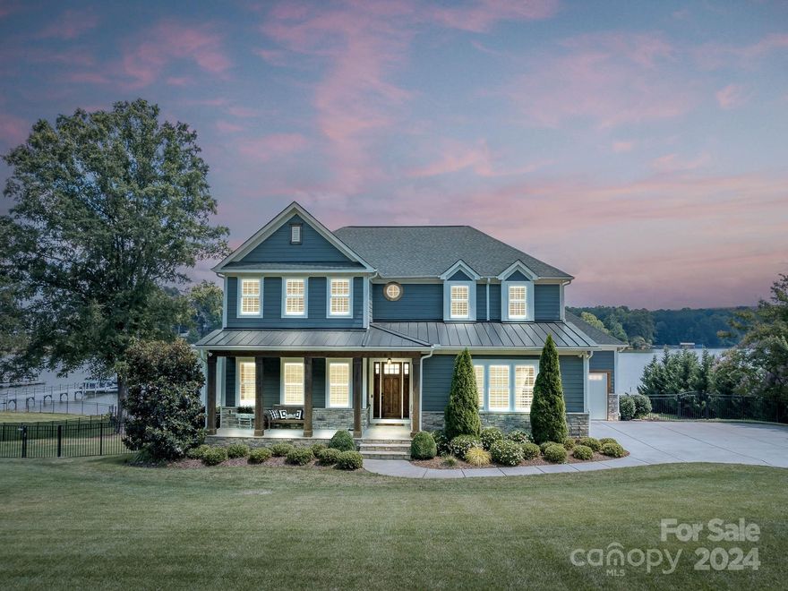 ******REVIEWING ALL OFFER AT 4:00PM SUNDAY 6/23/24!!!********
Breathtaking waterfront 2 story plus fully finished basement home in highly coveted Sisters Cove. Featuring saltwater pool, private dock w/ boat slip, sauna, 2 kitchens, 2 wood burning fireplaces, 3 car garage…simply too many updates to list. Main level features great room, primary bedroom and dining area w/ views of Lake Norman and access to an expansive deck, spanning the entire length of the home. Screened in porch off living/dining allows year-round enjoyment.  The Spacious second floor includes three bedrooms, two full baths and a large loft bonus room. Fully completed walk out basement features: family room, gym, billiards/entertainment area, sauna, full kitchen, wood burning fireplace, and 2 large storage rooms. An outdoor Oasis completes this property with a large patio, saltwater pool w/ tanning ledge, fire pit and of course waterfront access on Lake Norman.  Private Dock/Boat Slip.