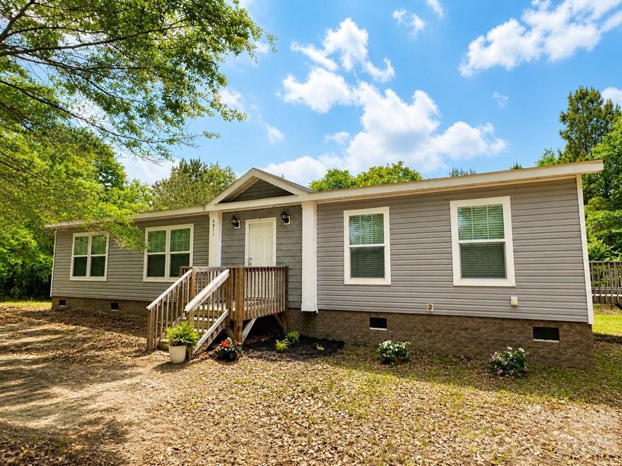 Enjoy privacy and space on this beautiful 16.62-acre property in Kershaw! This home feels like new and offers a well-designed, open layout with a spacious kitchen featuring an oversized island—perfect for everyday living and entertaining. The primary suite is a true retreat with a large walk-in shower and comfortable layout. If you’ve been looking for room to spread out, this property is ideal for outdoor enthusiasts, whether you enjoy hunting, exploring, or simply having your own land to enjoy. Tucked away with plenty of privacy, this property offers the peaceful setting so many buyers are looking for. Conveniently located in between Camden, SC and Lancaster, SC. North Central School District.