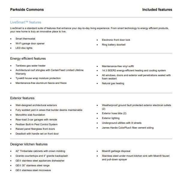 Parkside Commons - Residential