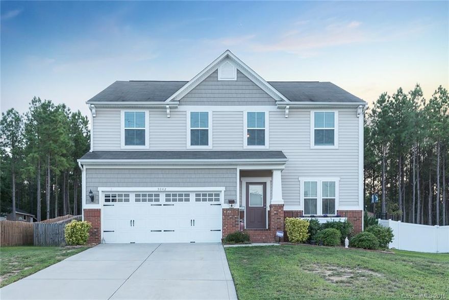 Don't miss out on this beautifulful 3 bedroom 2.5 bath home on more than a 1/2 acre with countless extras.  Wonderful open floorplan, featuring a large family room, dining room & office with hardwoods.  Additional items include breakfast area, sunroom, fireplace, surround sound and more.  Upstairs features a large bonus room with great living space, outside features a large deck with a huge level fenced back yard.