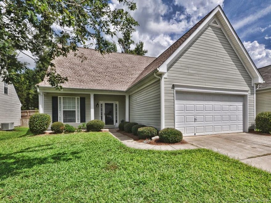 Spacious home in Ebenezer Village. 4 bedrooms and 3 full baths. Open great room with gas fireplace and vaulted ceiling. Master suite on the main level along with guest bedroom and full bath. Loft area and two more bedrooms upstairs. Formal dining room. Kitchen with breakfast area. Patio for entertaining. New roof in 2014.