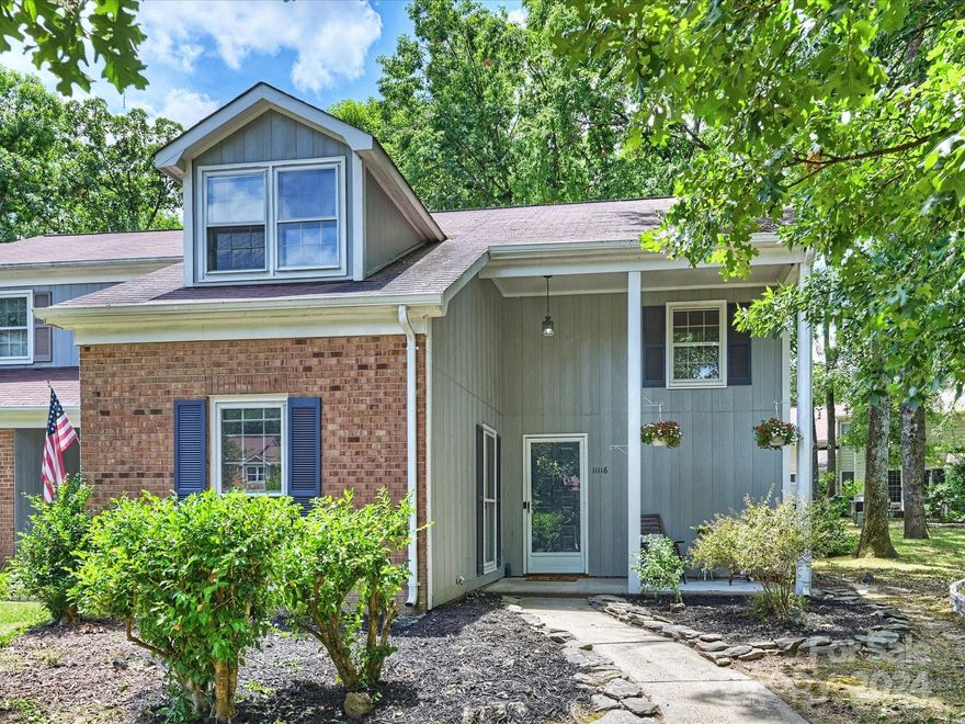 Welcome to this beautifully updated, 2 bed/2 bath townhome end unit. This home offers a perfect blend of comfort & convenience featuring 2 primary suites (one on each floor) for flexibility & privacy. Each suite boasts ample closet space & well-appointed, attached bathrooms. Enjoy the large, enclosed patio which is perfect for entertaining or relaxing in the peaceful neighborhood. An ideal location - a few short minutes from I-485, Ballantyne, Southpark & Pineville but only seconds from Carmel Commons Shopping Center. Plus, the Greenway & numerous other shopping centers nearby. Only 20 minutes to the airport or Uptown. Don't miss this opportunity to make this dream townhome yours! Community is in the process of updating all of the exterior colors. This unit is already in compliance. Please see email from HOA management.