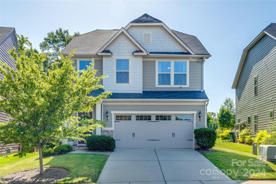 Come see this beautiful home located in the Bryant Park neighborhood! This home features 3 bedrooms and 2.5 bathrooms! The main level has new luxury vinyl plank flooring throughout. This is open concept living at it's finest with the seamless flow from the living room, dining room, and kitchen! Upstairs boasts a primary bedroom with an en suite bathroom equipped with a separate shower, garden tub, and large walk-in closet! Two additional bedrooms and another full bathroom are upstairs along with the laundry room for your convenience! Enjoy the view out back from the gorgeous patio and fully fenced in backyard! No homes behind this home only adds to the peaceful privacy with plenty of trees to add to the oasis! This home is minutes from uptown and you can see the Charlotte skyline during winter months! You won't want to miss the opportunity to view this gorgeously maintained home with all of it's unique and impressive features!