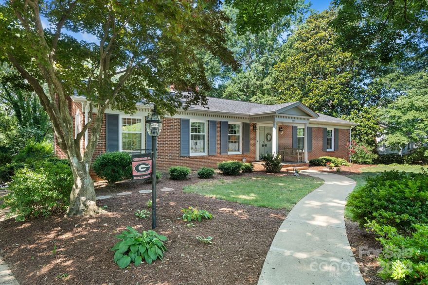 Looking for a turn-key home in an established neighborhood?  Look no further!  This stately home has tons of space and storage while supplying an endless amount of cozy spots to make memories.  This 3 bedroom, 2 bath home features a gorgeous wood burning fireplace in the den, as well as a formal living area, formal dining area and a beautiful kitchen with an abundance of cabinet and counter space.  Ready to unwind from the day?  Both bathrooms have been recently update and provide a quiet space to wash the day off.  The home has many updates including the relocation of the laundry room from the basement, updated bathrooms including new vanities, lights, mirrors and floors, tile backsplash in the kitchen, gutter guards installed, new plumbing in the basement area, new windows throughout the house, resurfaced fireplace, new pool pump, entire home interior repainted, and all hardwood floors were refinished. Basement garage is oversized and features a large workspace.