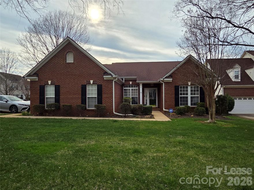 Welcome Home to Coventry – 3 Bed / 2 Bath Ranch Home Available for move in! This lovely ranch home has over 1800sq with a two-car attached garage. The home features beautiful laminate hardwood flooring throughout the kitchen, halls, and formal dining room. High ceilings in common areas, Large sunroom, Fresh paint. The kitchen is in the center of the home, complete with a breakfast area. The owner’s suite is spacious with a designer shower and walk-in closet. Large patio in back, and backyard is flat and large. Great neighborhood with outdoor pool, walking trails. Coventry is close to the interstate, UNCC, great shopping, and so much more.  

Additional Details: No smoking! 
Pets conditional. Non-Refundable Pet Fee and Pet Rent determined by Pet Screening results;
Renters insurance required;
Security deposit will be the equivalent of a minimum of one month's rent.