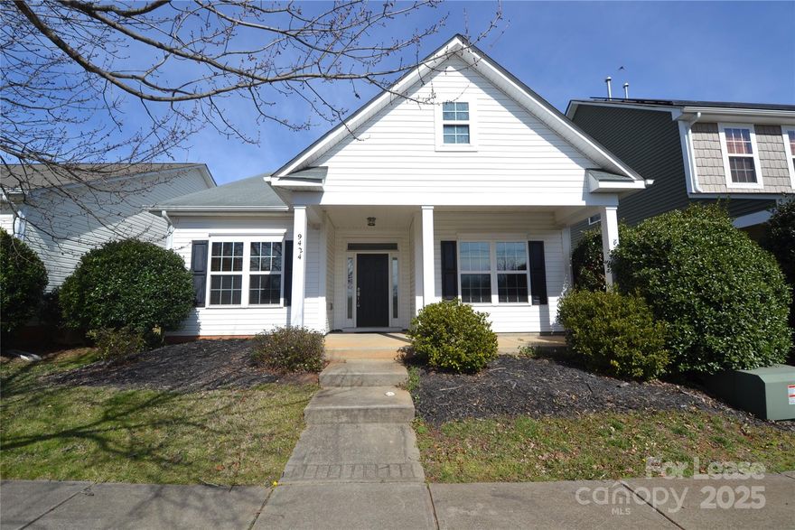 Beautiful home in a desirable community with Open floorplan and tons of natural light. Vaulted great room, kitchen with breakfast bar and lots of counter space and cabinets. Located across the street from greenway. Located near HWY, shopping, schools, walking trails, pond and village green. Community has a Jr. Olympic sized pool and playground.