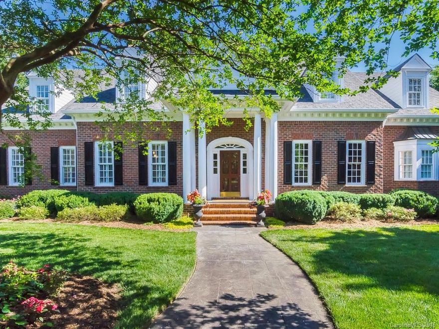 Exquisite Luxury Southpark area home in prestigious gated community on idyllic one-acre lot. Custom home with attention to detail includes extensive millwork, renovated Chef’s kitchen with stylish cabinets, 2 dishwashers, Thermador 6 burner stove w/2 ovens, subzero & wine frig, elegant master and study on main, lovely formal areas and spacious bonus. Gorgeous professionally landscaped outdoor living space with brick wall surrounding the salt water pool w/ travertine decking and covered terrace.