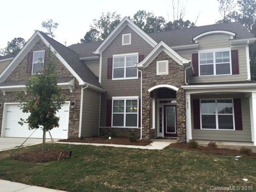 This home has it ALL! 5 bedrooms, 4 baths, an office AND a BONUS ROOM!! The gourmet kitchen is every chef's dream and the butler's pantry even has a wine rack! There are 5" hardwoods on main level and a guest suite that connects to the full bath! Tons of upgrades and this house BACKS UP TO THE WOODS!