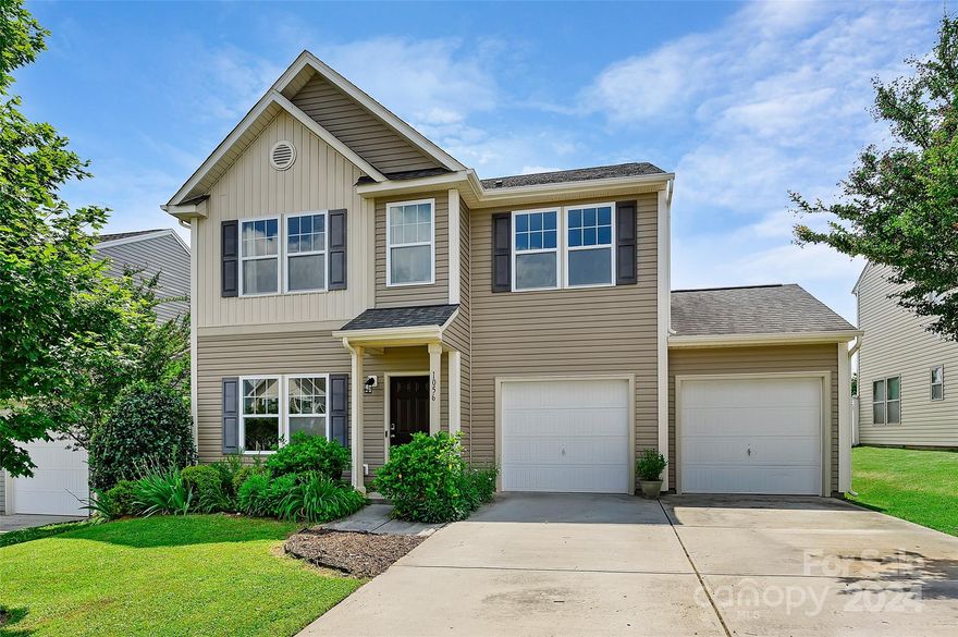 One of the larger homes in the area, this gem greets you with cheerful curb appeal.  Inside the open floor plan is enhanced by new carpet on the main level, an office, an oversized great room and a kitchen with gorgeous cabinetry and an island.  The sunny dining room looks out onto the flat back yard, perfect for play and relaxation.  Upstairs the spacious loft/bonus has so many uses.  The primary suite features a spa-like bathroom with two vanities and a huge walk-in closet; two additional bedrooms and a full laundry room make life a breeze.  Great neighborhood and location, come on by!