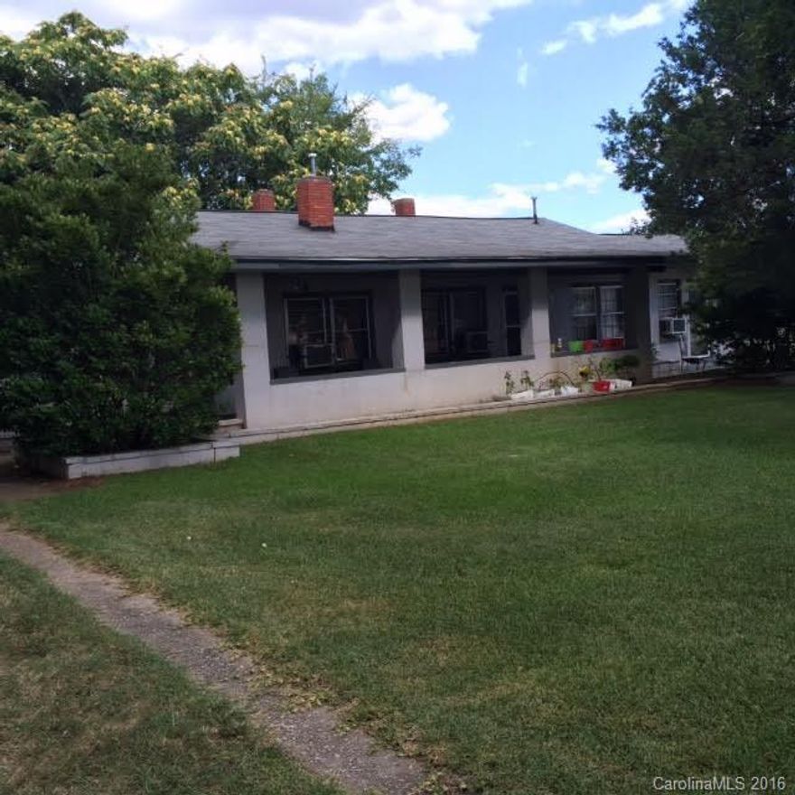 Great location for your business. Corner lot. Partially improved with 5 rental units facing Calhoun St. Per the city, rentals are an exception to the zoning.