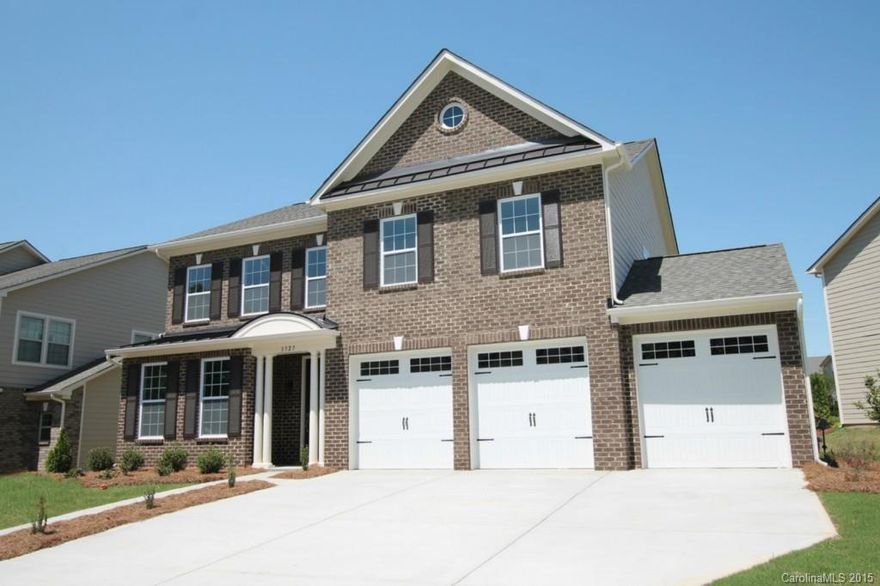 Located in amenity filled community just minutes from I77 & Baxter Shopping/Dining/Entertainment.  The Kipling is a 4bd/2.5bth plan with Mud room, Bonus Room, Private Study & over 2700 HSF. Featuring
all the finish & quality expected in a NEW home; Luxury Master Bath, Hardwood & Ceramic Flooring, Granite, Stainless Steel Appliances, Two Tone Paint & much more!  Award Winning Fort Mill School district.