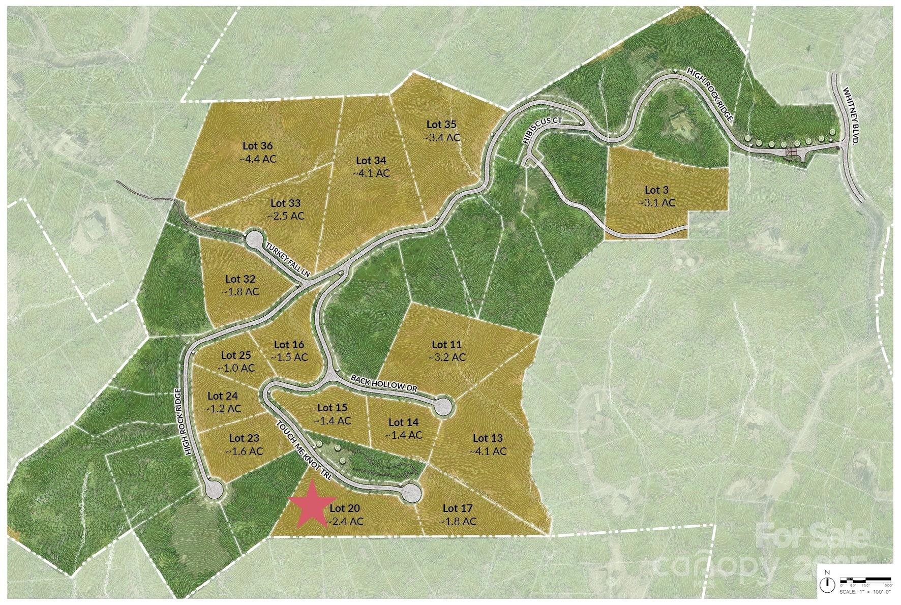 Rumbling Bald on Lake Lure - Land