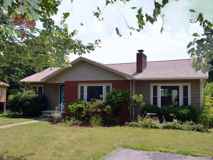 Come check out this updated ranch in popular Malvern Hills. 3 bed 1 bath upstairs with a second full bath in unfinished area of basement. Large lot with fencing for dogs and privacy fence around garden area. Fruit trees, rock accent walls and full walkout basement.  Great view and just a mile from Haywood Rd.