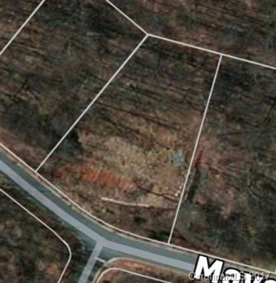 GREAT VIEW! Gated community with security guards. Enjoy clubhouse, golf, tennis & pool. 20 mins to airport and 25 mins to downtown Charlotte. View of Charlotte Skyline. Water connection already established. Excellent schools in the area.

Use of Community features requires Country Club membership.  House plans are subject to at least 2600 sq ft restrictions and approval from the Architectural Committee
