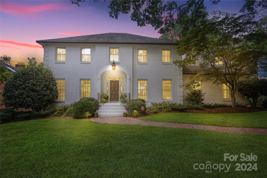 Don't miss this thoughtfully updated home in the heart of Southpark, with tons of square footage and natural light. Main floor boasts a foyer, formal dining room, office (or living room) and a gorgeous, renovated chef's kitchen open to a family room, breakfast room and casual sitting area. Kitchen features a Wolf range, built in refrigerator, double islands, farm sink and a dishwasher and warming drawer with cabinet faces.  Main floor also has a den/playroom, a powder room and a generous mudroom/laundry room. Second floor features a primary suite with two huge closets and a beautifully updated bathroom, four secondary bedrooms and two full bathrooms.  Basement has tons of living space, a home gym, a full bathroom, and access to the backyard and pool. Backyard is a peaceful oasis with a heated pool, a large (covered and uncovered) patio, and excellent privacy!