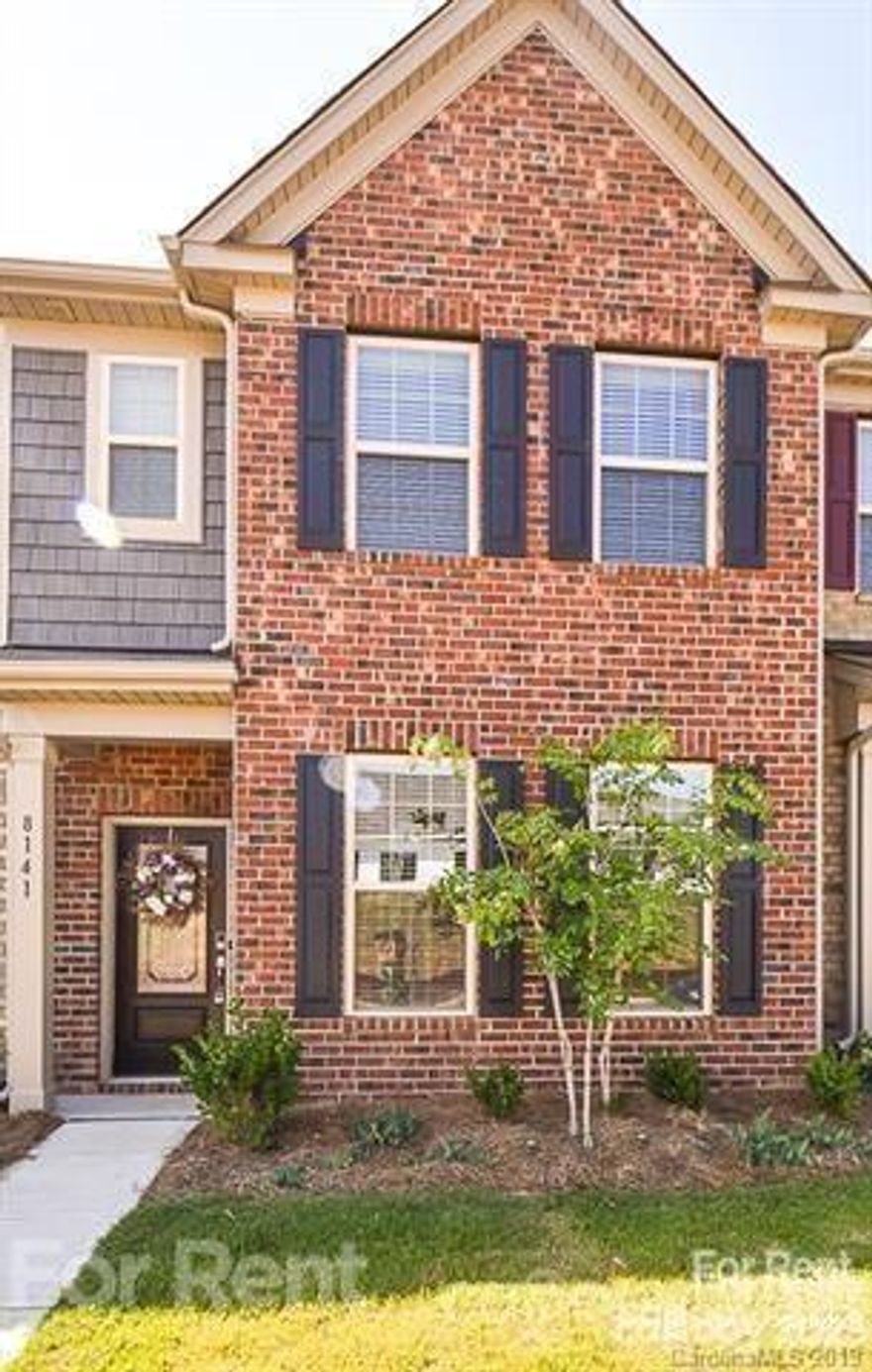 Double master Townhouse with garage in prime Indian Land location! Walk to new shopping center with Harris Teeter and restaurants! built in 2019, this home features an open floor plan with granite counter tops, subway tile backsplash, stainless steel appliances, and staggered cabinets. There is a half bath downstairs as well as a full master suite with a HUGE walk in closet and en-suite bathroom featuring dual sinks and a separate garden tub and shower. Upstairs is a second master suite (with dual sink vanity and separate garden tub/shower) and a guest bedroom, both with oversized walk in closets. Also featured upstairs is a good sized loft, hall bathroom, and large laundry room with washer/dryer included. The backyard is private and gives access to the 1 car fully finished, detached garage. Smart home enabled with Alexa. Available for beginning june move in. only dogs under 25 pounds. Upstairs carpet has been replaced with the same wood as the first floor.