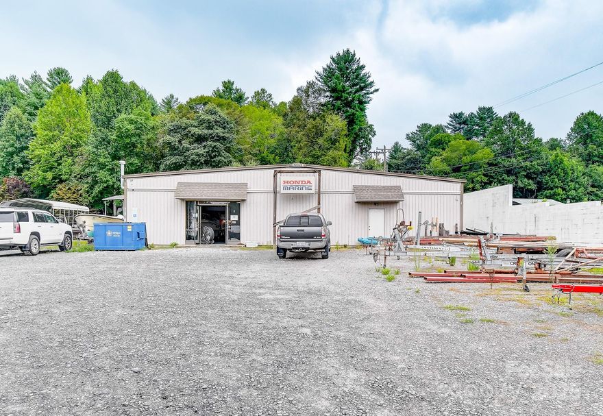 ***BID HAS BEEN PLACED ON PROPERTY. IF INTERESTED IN SUBMITTING A BID PLEASE CONTACT THE TRANSYLVANIA COUNTY CLERKS OFFICE OR LISTING AGENT FOR INFORMATION ON HOW TO SUBMIT A BID***. Located just minutes from the entrance to Pisgah National Forest and conveniently down the road from Walmart and Lowe’s, this versatile 6,465 sq ft commercial property offers incredible visibility and accessibility with premium frontage on highly traveled Hendersonville Highway. The building is perfectly suited for an auto shop, contractor space, or other flex-use needs—ideal for owner-users or investors alike. With excellent exposure to daily traffic and close proximity to Brevard’s growing commercial hub, this is a rare opportunity to secure a high-demand location with strong potential for business growth or rental income. Must be accompanied by a real estate agent with a scheduled showing.
