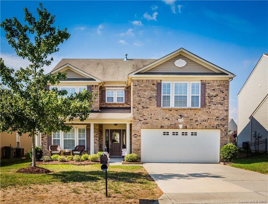 WOW-STUNNING AND new carpet to be installed in October! Just across state line in Ft Mill, SC! Minutes from Ballantyne, Charlotte & Rock Hill. Top rated schools, low SC taxes, just doesn't get any better! Relax on your covered front porch or rear patio! Over 3800sq ft of great space w/laminate & tile on main. Lots of open living space & tons of cabinet & counter space in updated kitchen! HUGE master, custom walk in closet, large secondary bedrooms PLUS HUGE bonus/loft area! See tour for more!