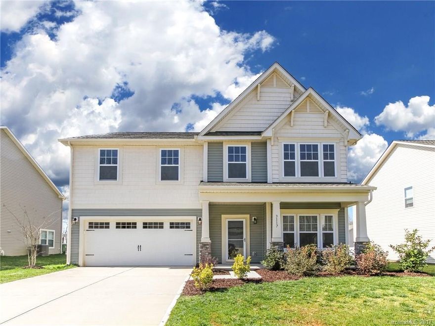 Fantastic Opportunity. 2 Year Old Home w/Tons of Upgrades. Hdwds throughout main level, Gourmet Kitchen w/Modern Lighting, Gas Range, Butlers Pantry & more. Playroom/Office area off the Great Room w/Double Arched entry creating a wonderful flow w/some privacy. Oversized Mstr Suite w/His & Hers Walk-In Closets, 
Deluxe Bath, Double Vanity w/Granite & Tile Surround Shower. 3 Additional Lg Bdrms PLUS Bonus. Expansive Level Backyard backs to Wooded Common Area. Full Irrigation Sys. Appliances Incl.