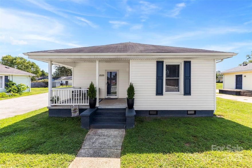 Charming Belmont Bungalow!!! Discover this beautifully upgraded bungalow in Belmont, featuring a welcoming covered front porch perfect for relaxing in your favorite rocking chair. Currently operating as a successful Airbnb, this home boasts rich hardwood floors, luxury vinyl tile, stylishly updated bathrooms, and a modern kitchen with brand-new appliances.

Step outside to a spacious backyard complete with a cozy firepit—ideal for evening gatherings or weekend BBQs. Whether you're looking for a first home or a smart investment, this gem is just minutes from Belmont Abbey and conveniently located near I-485, I-85, and Historic Downtown Belmont. Enjoy easy access to breweries, top-rated restaurants, and unique local shops.
A must-see property that blends comfort, convenience, and character.