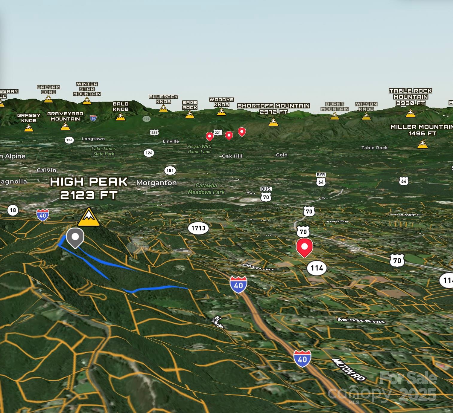 High Peak Mountain Estates - Land