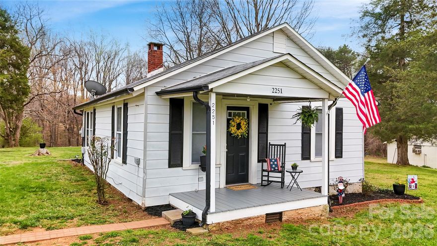 This unique property offers the perfect blend of immediate livability and long-term development potential. Situated on over 10 acres, the property features a charming 3-bedroom, 1-bath home on an expansive 10,008 sq ft homesite, making it ideal for homeowners, investors, or developers alike.
The existing home provides a comfortable living space that can serve as a primary residence, rental property, or temporary housing while planning future development. The true value, however, lies in the land—offering ample space and layout possibilities for a residential subdivision in a rapidly growing area.
Located just minutes from Statesville, the property enjoys both privacy and convenience, with easy access to local shopping, dining, schools, and major highways. A large new subdivision currently under development just up the road highlights the strong growth and demand in the area, making this an excellent opportunity to invest ahead of continued expansion.
Whether you're looking to renovate and enjoy the existing home, generate rental income, or unlock the full development potential of the land, this property presents a rare and versatile opportunity in a thriving location.