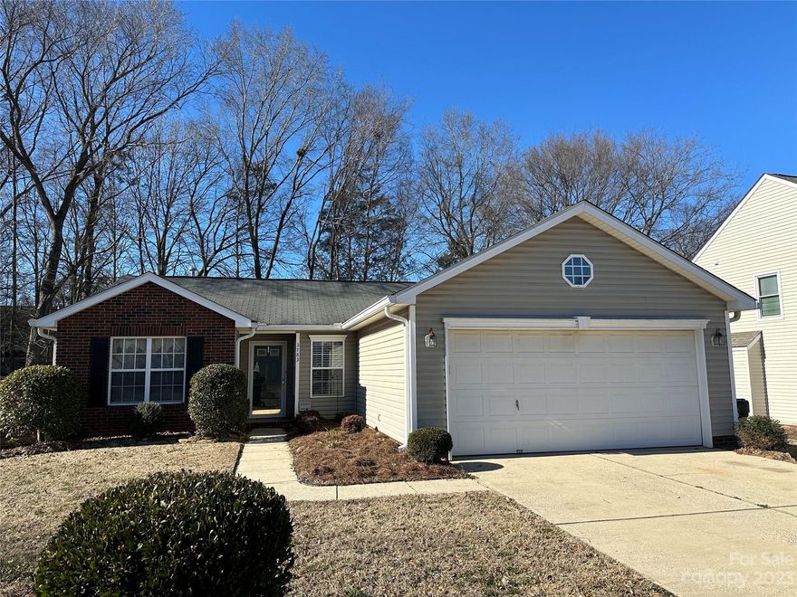 !!!  Nice 3 bedroom, 2 bath home with Split Bedroom concept !!!  Kitchen has pantry and overlooks Great Room / Separate laundry room (not in a little closet) / Updated Gas water heater / Level double wide driveway to 2-Car Garage with garage door opener / All bedrooms + Great Room have ceiling fans / Front storm door / Patio in backyard with fenced yard / Interior is in good shape with most original features & home priced accordingly / CONFIRMED APPOINTMENT REQUIRED - OWNER WILL NEED TO DISARM SECURITY REMOTELY PRIOR TO YOUR ARRIVAL - If wet outside the owner ask that your remove shoes inside in foyer.  Thank you for showing.