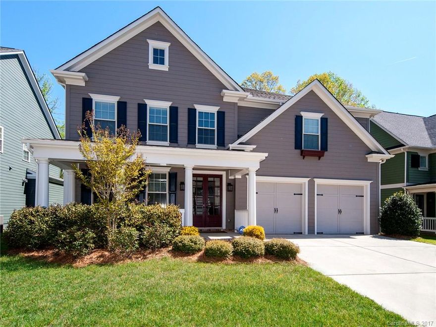 Truly, better than new on premium lot in Bridgemill backing to woods. Move in with neutral decor.  Chef's kitchen w/upgraded cabinetry, 5 burner gas stove, dbl ovens, wood range hood, granite counters & large island for entertaining. Kit opens to GR w/ gas fp. & built-ins. Owner's suite w/ alcove shelving and sitting area. Huge owner's bath w/ garden tub, separate shower & large closet. Loft area for rec space. Upstairs laundry. Oversized garage! Fenced yard.
Community pool and amenities