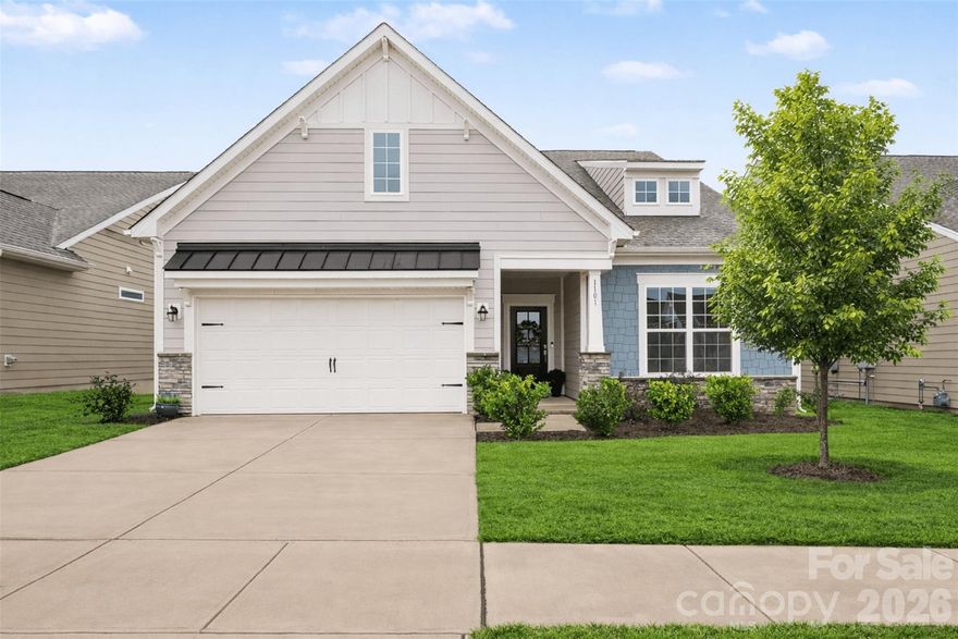 Better than new and anything but builder grade, this exquisite 2024 Lennar Dorchester model is a true showstopper, thoughtfully curated with upscale finishes and custom upgrades at every turn. From the moment you step inside, you’re greeted by beautifully painted designer interiors, upgraded lighting that sets a warm, inviting tone, and an extended great room anchored by a stunning fireplace—perfect for cozy evenings or lively gatherings.

The gourmet kitchen flows effortlessly into the living space, making entertaining a dream, while the main-level primary suite feels like a private retreat. Here, you’ll find a sitting area, access to a serene screened-in porch, and a custom Closets by Design walk-in closet that brings both luxury and function. Additional enhancements include elegant cellular shades, a composite deck overlooking the fenced backyard, smart Ecobee thermostats, termite protection, and a show-stopping garage with epoxy floors and hanging storage.

Set in the heart of the award-winning Fort Mill School District and just minutes from I-77, downtown Fort Mill’s vibrant events, dining, and top medical facilities, this home offers both beauty and convenience. The community completes the lifestyle with resort-style amenities—sparkling pool, clubhouse, fitness center, sport courts, walking trails, and playground.

This home truly stands out—move-in ready and loaded with premium features!