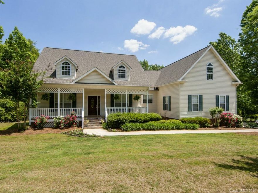 Gorgeous custom built ranch with high-end upgrades everywhere! 2nd living area! Spa quality master suite with tile shower and garden tub. Garage was finished to a 4th bedroom, full bath, and large laundry room-could be converted back. Must see the outdoor living patio! Large fireplace and outdoor kitchen! Level fenced back yard with carport and large storage building. Open entertaining floorplan, vaulted florida room with exposed beams. Upstairs bonus room or 5th bedroom. Must see, won't last long!